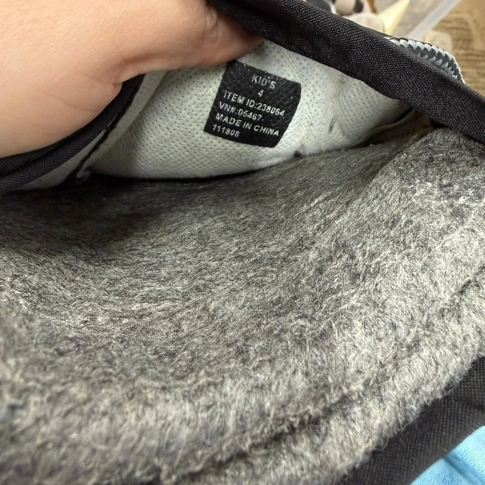 LL Bean Kids' Northwoods Winter Snow Boots in Graphite and Black Sz‎ 4